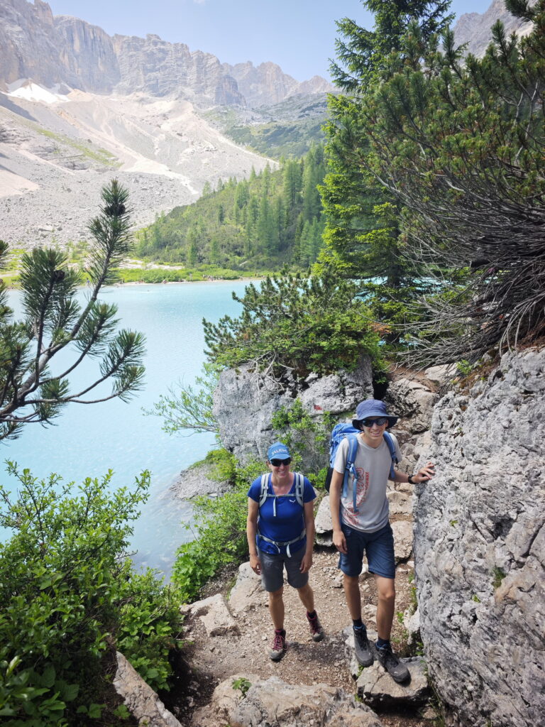 Lago di Sorapis Rundweg - am besten gegen den Uhrzeigersinn wandern